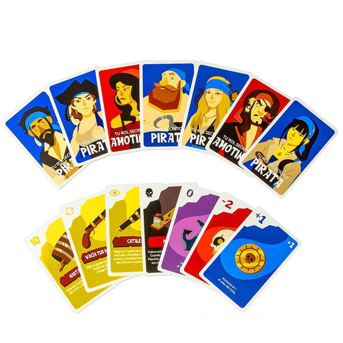 Magic Box Jeu de Société Traidores a Bordo - Jeu de Rôles Cachés Stratégie Pirate, Dès 10 Ans, Réf. Pjt106Sp20