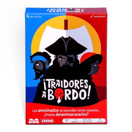 Magic Box Jeu de Société Traidores a Bordo - Jeu de Rôles Cachés Stratégie Pirate, Dès 10 Ans, Réf. Pjt106Sp20
