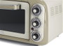Ariete 979/03 Mini Four Vintage 18 Litres Beige - Four Électrique Compact avec Fonction Statique, Programmable, Grille Inox et Plaque en Aluminium