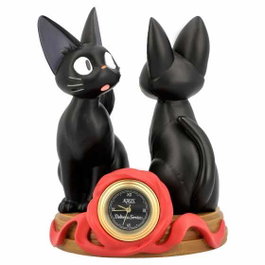 Studio Ghibli Figurine Horloge de Table Jiji 11 cm
