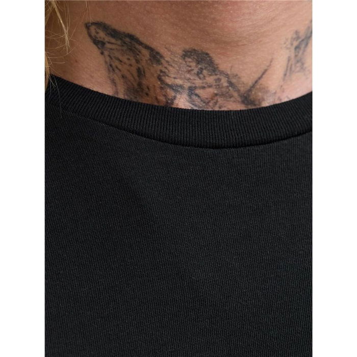 T-shirt à manches longues homme Jack & Jones Jjhayato Ls Crew Noir M