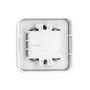 WOLFPACK LINEA PROFESIONAL Interrupteur de Surface Simple Oryx Blanc