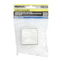 WOLFPACK LINEA PROFESIONAL Interrupteur de Surface Simple Oryx Blanc
