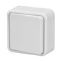 WOLFPACK LINEA PROFESIONAL Interrupteur de Surface Simple Oryx Blanc
