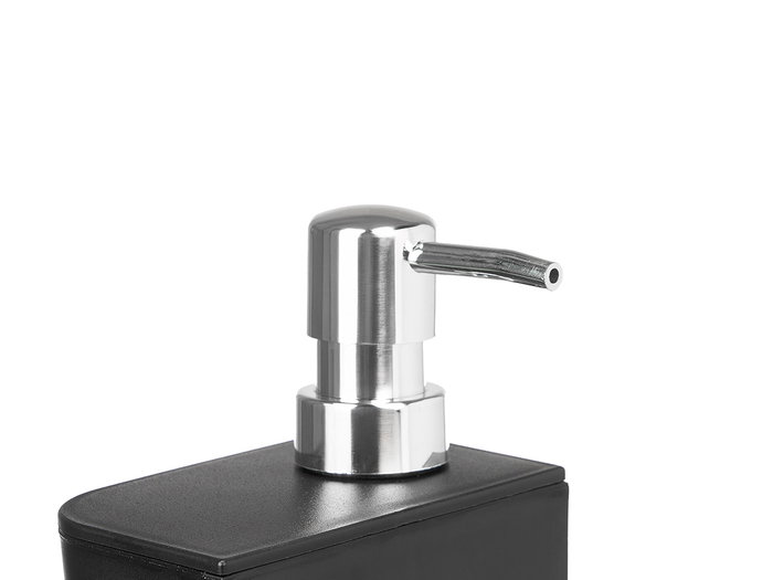 KINVARA Distributeur et support d'éponge noir 650ml