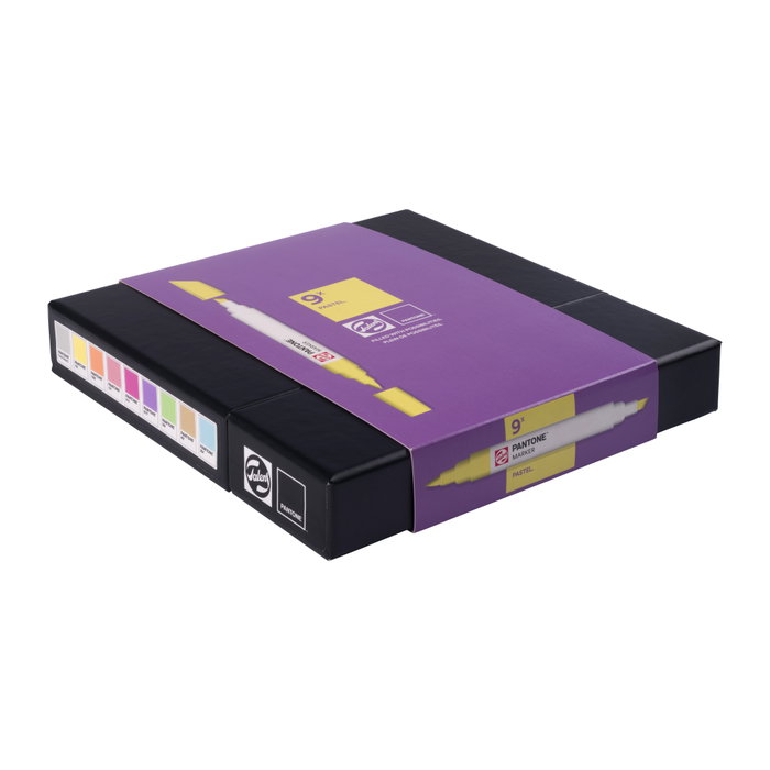 Talens | Pantone Set de 9 Marqueurs Pastel