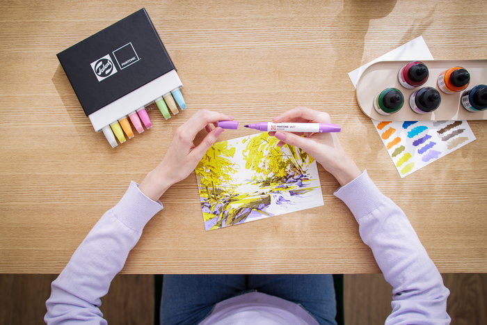 Talens | Pantone Set de 9 Marqueurs Pastel