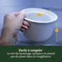 Cuisinart ICEM10E Sorbetière Blanc 473 ml 12 W
