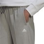 Pantalon de sport long Adidas Aeroready Beige Femme