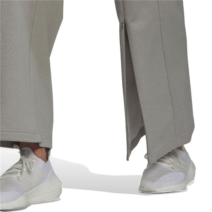 Pantalon de sport long Adidas Aeroready Beige Femme