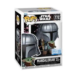 FUNKO Figure POP Star Wars Impressions Mandalorian with Grogu Exclusive