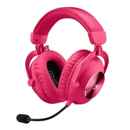 Logitech 981-001275 Casque Gaming G Pro X 2 Lightspeed Sans Fil avec Micro Détachable - Magenta
