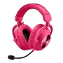 Logitech G Casque Gamer Sans Fil PRO X 2 LIGHTSPEED avec Technologie Bluetooth et Lightspeed - Rose