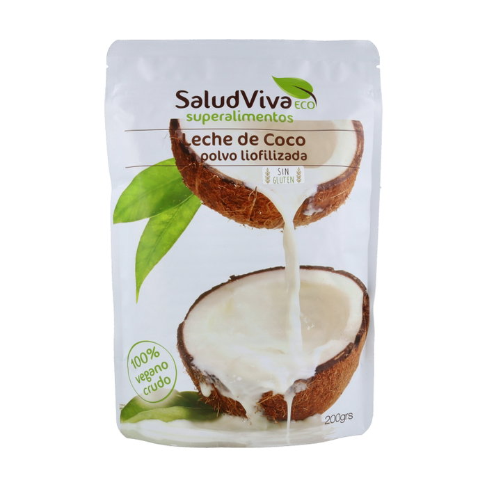 SALUD VIVA Lait de coco lyophilisé BIO 200g SALUD VIVA Lait de coco lyophilisé BIO 200g