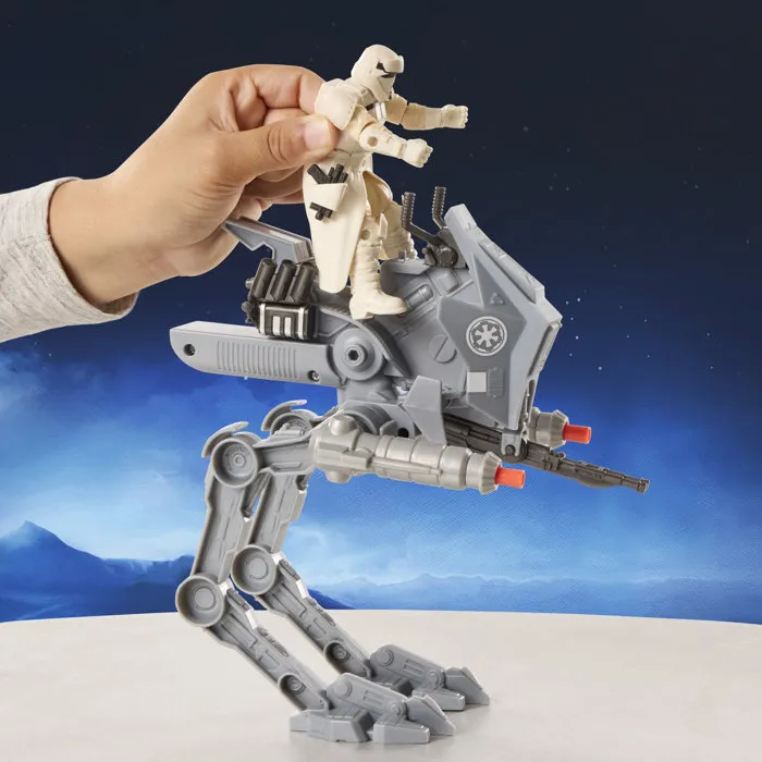Hasbro Star Wars ActionVerse Figurine Pilote d'AT-RT Imperial Remnant et Véhicule AT-RT, The Mandalorian & Grogu, pour Enfants dès 4 ans