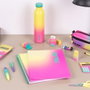 Milan Cahier A4 Sunset Rose avec spirale et 90 feuilles quadrillées