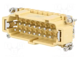 ILME Connecteur HDC mâle JEI 16 broches 16A 500V