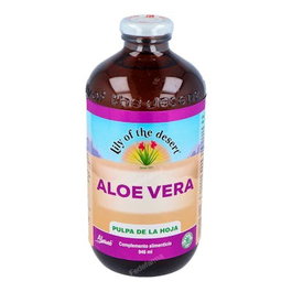 LILY OF THE DESERT ZUMO ALOE VERA pulpa de la hoja 946ml