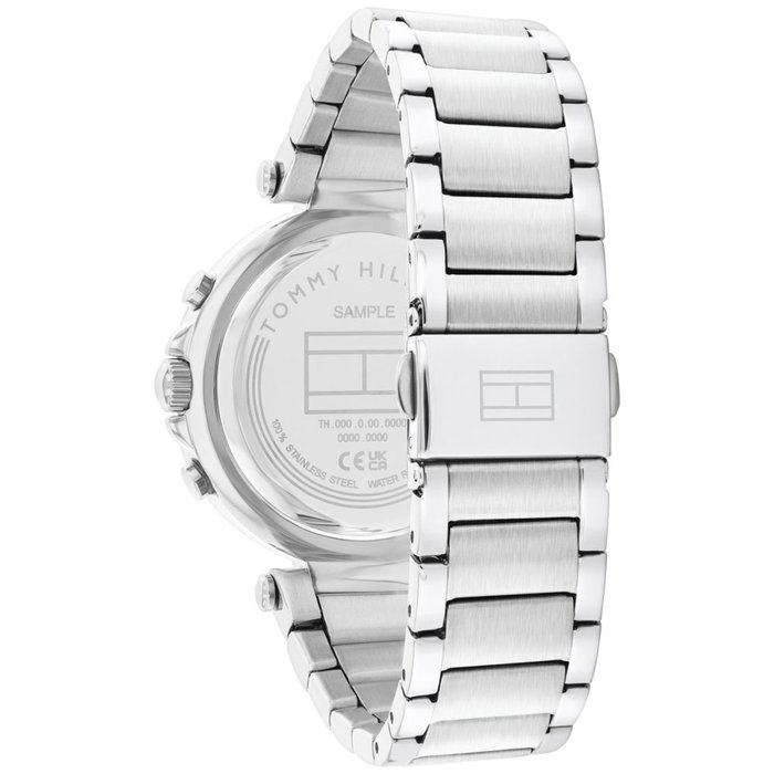 Tommy Hilfiger 1782701 Montre Analogique pour Femme en Acier Inoxydable Gris