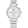Tommy Hilfiger 1782701 Montre Analogique pour Femme en Acier Inoxydable Gris