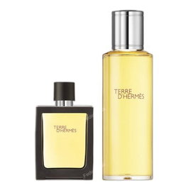 Hermes Terre d'Hermès Coffret Parfum Homme 30 ml + Recharge 125 ml