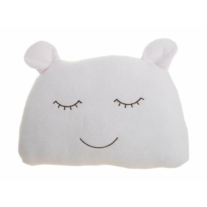 Coussin Ours Jouet Peluche 35 x 29 cm Blanc Coussin Ours Jouet Peluche 35 x 29 cm Blanc