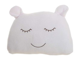 Creaciones Llopis - Coussin pare-chocs pour berceau Ours polaire blanc - 35 x 29 cm