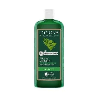 LOGONA Shampoing Bio Ortie Soin Quotidien 500 ml - Pour tous types de cheveux, vegan, sans sulfates ni silicones - Certifié Natrue LOGONA Shampoing Bio Ortie Soin Quotidien 500 ml - Pour tous types de cheveux, vegan, sans sulfates ni silicones - Certifié Natrue