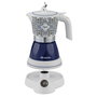 Ariete Moka Capri Electric, Cafetière à espresso Blanc / Bleu