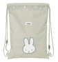 Safta Sac plat junior rectangulaire réutilisable et imperméable Miffy motif "Brouillard" 26x34x1 cm