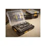 Stanley FMMT98101-0 Coffret de douilles Stakbox M 1/4" FatMax - 48 pièces avec clés mixtes et coffret mobile transparent