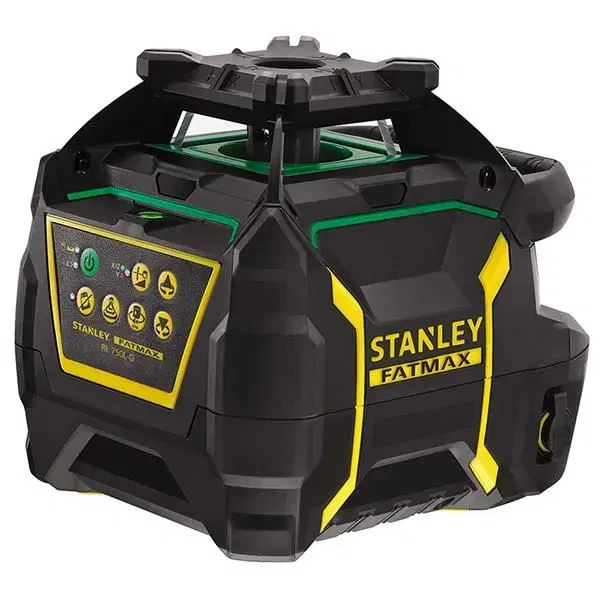 Stanley Fatmax Niveau laser rotatif FMHT77448-1 - Kit complet avec mallette Pro-Stack, lunettes, cible et support - Autonome Li-ion, IP66, inclinaison, portée 80m Stanley Fatmax Niveau laser rotatif FMHT77448-1 - Kit complet avec mallette Pro-Stack, lunettes, cible et support - Autonome Li-ion, IP66, inclinaison, portée 80m