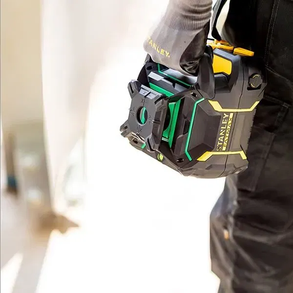 Stanley Fatmax Niveau laser rotatif FMHT77448-1 - Kit complet avec mallette Pro-Stack, lunettes, cible et support - Autonome Li-ion, IP66, inclinaison, portée 80m Stanley Fatmax Niveau laser rotatif FMHT77448-1 - Kit complet avec mallette Pro-Stack, lunettes, cible et support - Autonome Li-ion, IP66, inclinaison, portée 80m