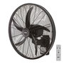 Ventilateur Mural EDM 33521 Noir 100 W Ø 45 cm