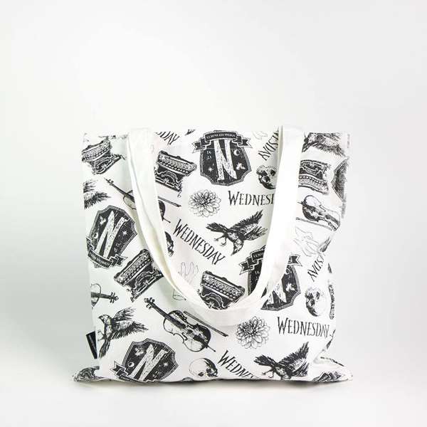 Cerdá Sac shopping Wednesday 36 x 39 cm - Blanc