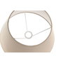 Écran de lampe Home ESPRIT Beige Lin Métal 40 x 40 x 25 cm (2 Unités)