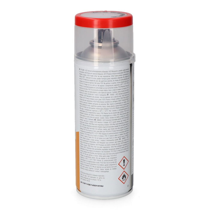 Koma Tools Peinture acrylique en spray RAL 3020 rouge trafic finition brillante, 300 ml