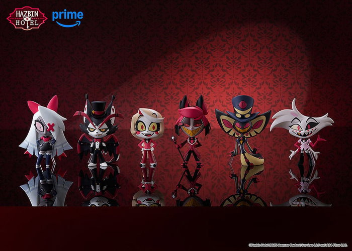 Good Smile Company Hazbin Hotel Assortiment Boîte-Mystère Figurines PVC 8 cm (6)