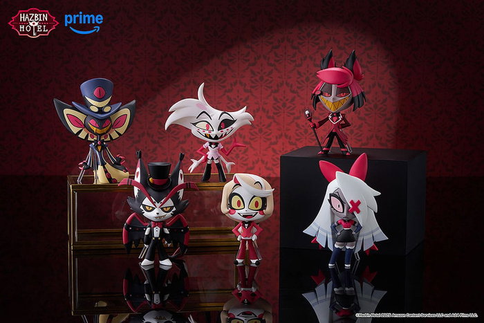 Good Smile Company Hazbin Hotel Assortiment Boîte-Mystère Figurines PVC 8 cm (6)