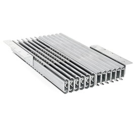 HERRAJES ALK Glissière bidirectionnelle pour table console extensible 300-2530 mm H37