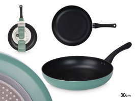 Kinvara Poêle à Induction Antiadhésive Aluminium Pressé 30 cm Argent (Set de 6)
