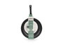 Kinvara Poêle à Induction Antiadhésive Aluminium Pressé 30 cm Argent (Set de 6)