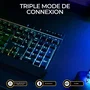 The G-Lab COMBO TUNGSTEN EX - Pack Gaming 2-en-1 Clavier et Souris sans Fil - Bluetooth - 32 Macros - Rétroéclairage RGB - Capteur 3200 DPI - Format Compact