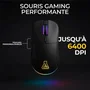The G-Lab COMBO TUNGSTEN EX - Pack Gaming 2-en-1 Clavier et Souris sans Fil - Bluetooth - 32 Macros - Rétroéclairage RGB - Capteur 3200 DPI - Format Compact