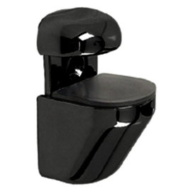 HERRAJES ALK Mini support d'étagère réglable pour verre, Or