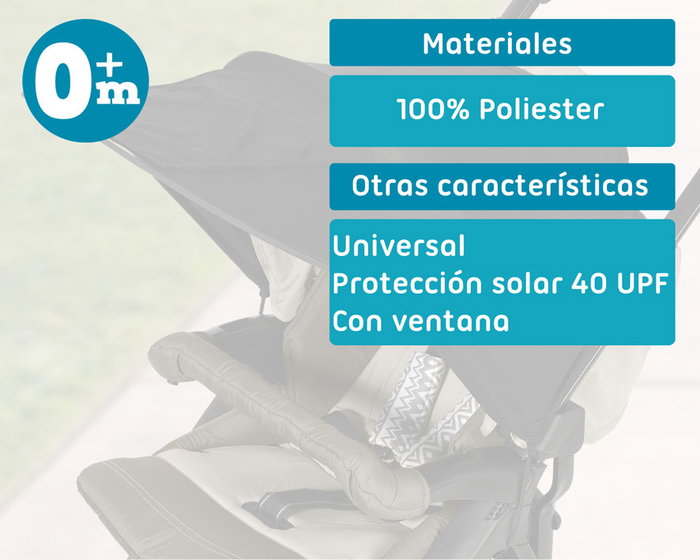 KioKids Parasol Universel Noir pour Poussette - Protection UPF 40+, Fenêtre de Visite, Facile à Monter, Compact - Enfant +0 Mois KioKids Parasol Universel Noir pour Poussette - Protection UPF 40+, Fenêtre de Visite, Facile à Monter, Compact - Enfant +0 Mois