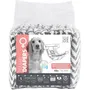 M Pets - Couches pour chienne DIAPERS Taille L, Lot de 10, Protection 12h, Indicateur d'humidité, Pour chiens 8-15 kg et tour de taille 32-52 cm