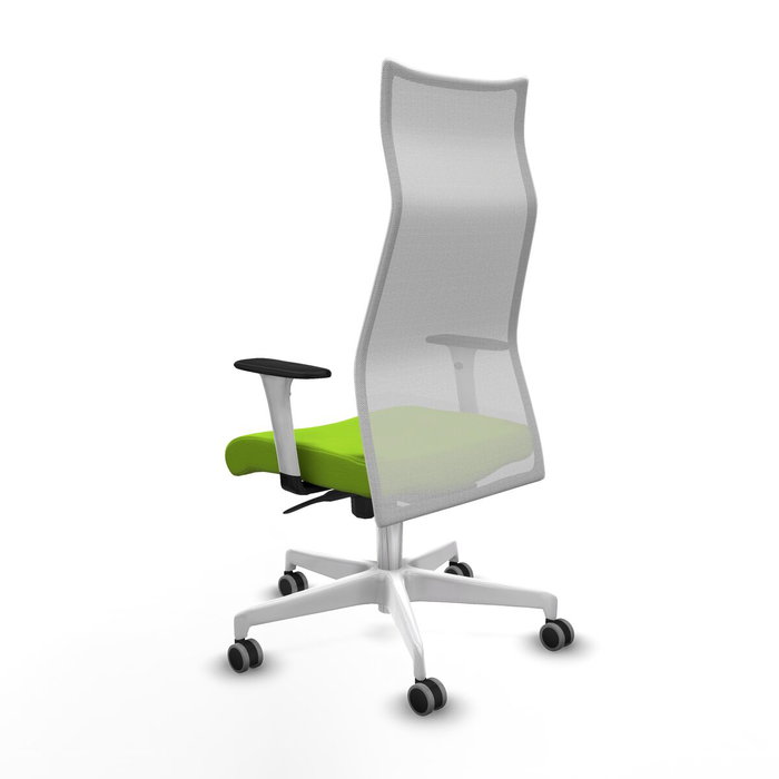 Piqueras y Crespo Chaise de Bureau Albacete Pistache et Blanc