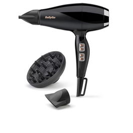 Babyliss Sèche-cheveux 6716DE Power Pro 2300W, Moteur Professionnel AC, Technologie Ionique Anti-frisottis, Flux d'air 122 km/h, Fabriqué en Italie