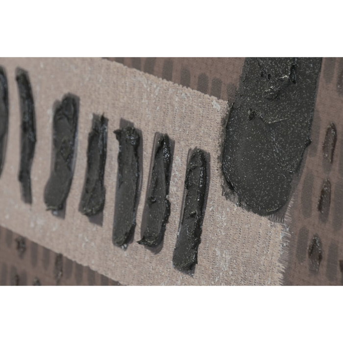Toile Home ESPRIT Marron Noir Abstrait Urbaine 63 x 4 x 93 cm (2 Unités)
